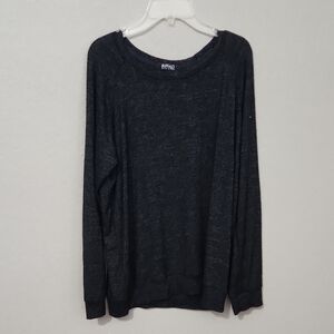 Buffalo David Bitten Sweater Womens Size Black Long Sleebe